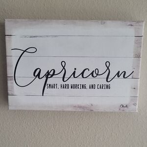Capricorn Wall Sign